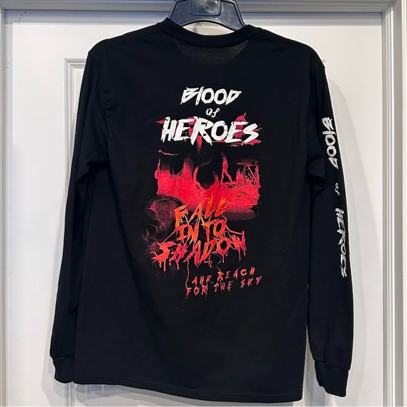 Blood of Heroes Men’s Long Sleeve T-shirt Size M - Picture 5 of 8